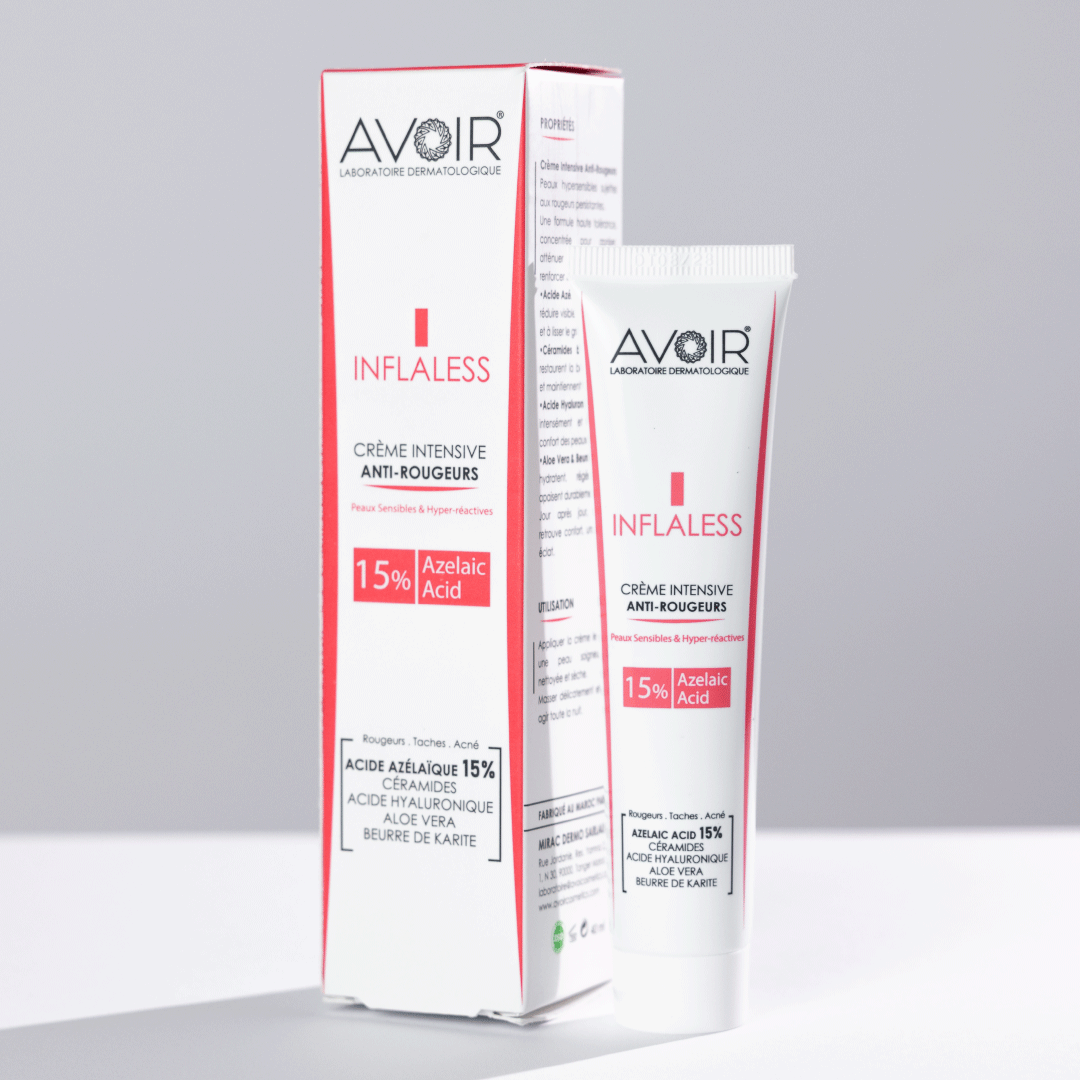 CREME ANTI ROUGEURS INTENSIVE ACIDE AZELAIQUE 15%