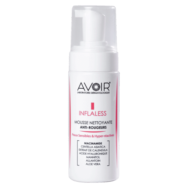 Mousse Nettoyante anti rougeurs INFLALESS