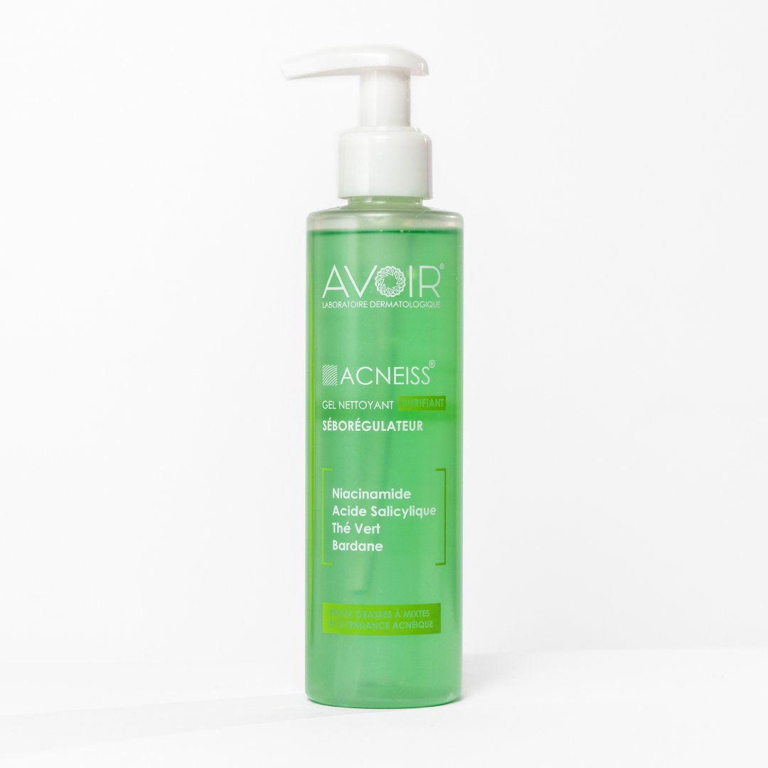 Gel Nettoyant Purifiant -Peau Grasse à Mixte
